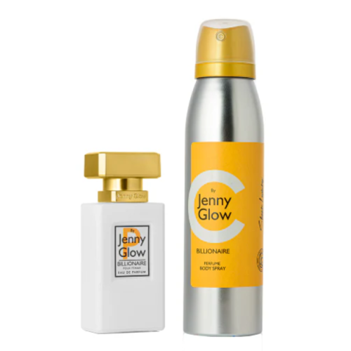 2PC G/S JENNY GLOW Billionaire 30 ML + Body spray 150 ML